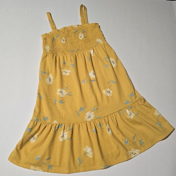 4T Girls' OshKosh B'gosh Yellow Floral Sundress - Picture 2 of 8